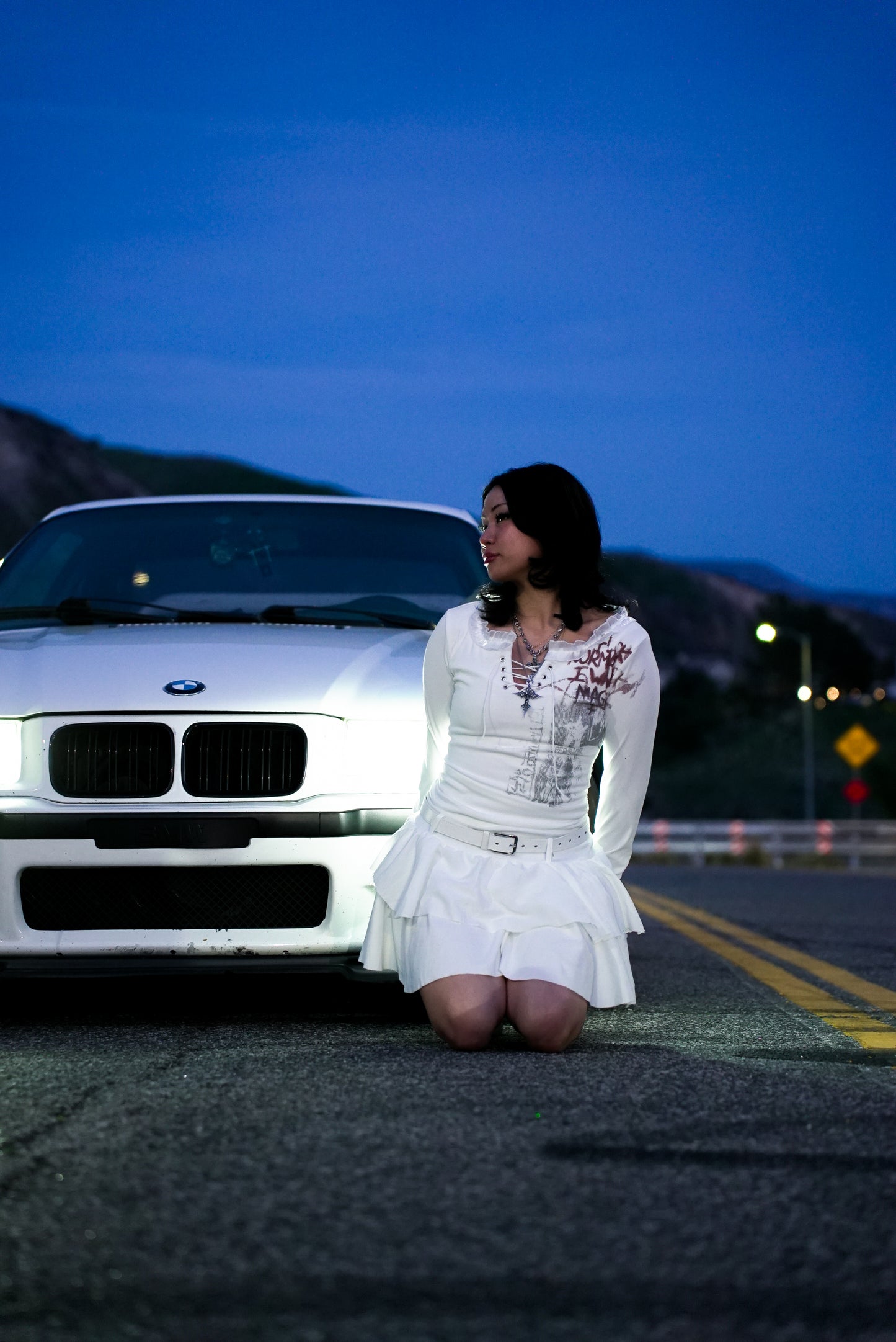 Heaven’s Edge Lace-Up Tee