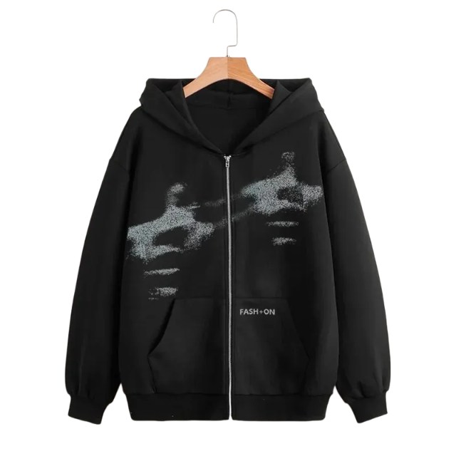 Static Mirage Zip Hoodie