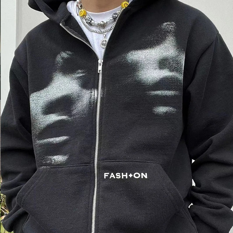 Static Mirage Zip Hoodie